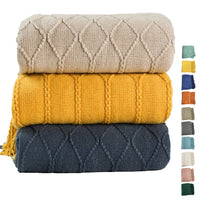 Khaki Throw Blanket