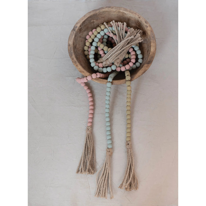 Wood Bead Garland
