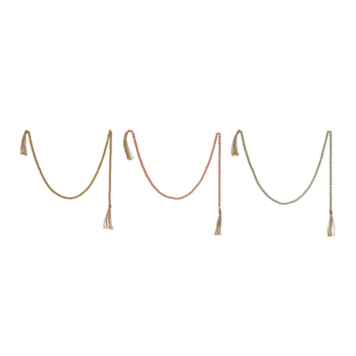 Wood Bead Garland