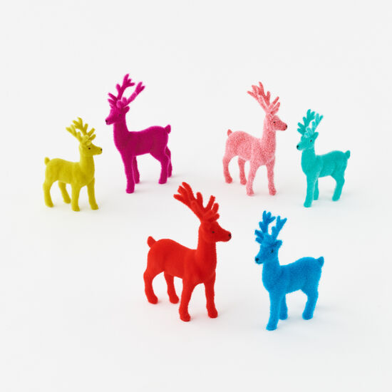 Flocked Deer