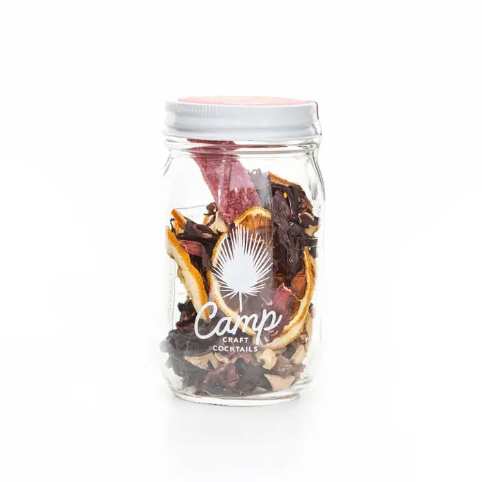 Hibiscus Ginger Lemon Camp Craft Cocktail