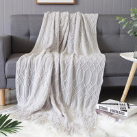 Ivory Throw Blanket