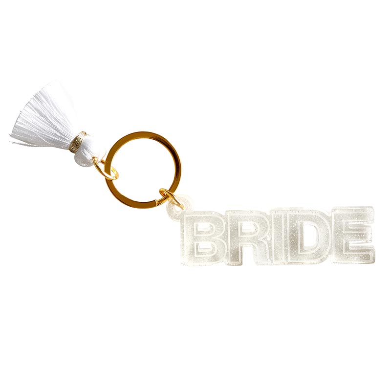 Acrylic Bride Keychain