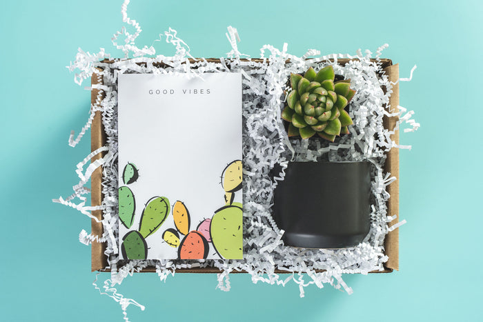 Good Vibes Notepad Gift Box