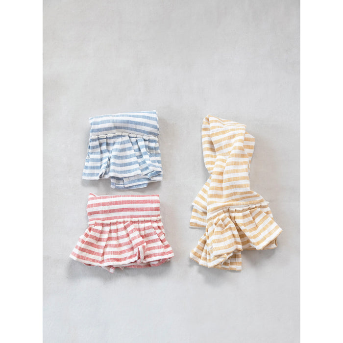 Ruffle Cotton Tea Towel