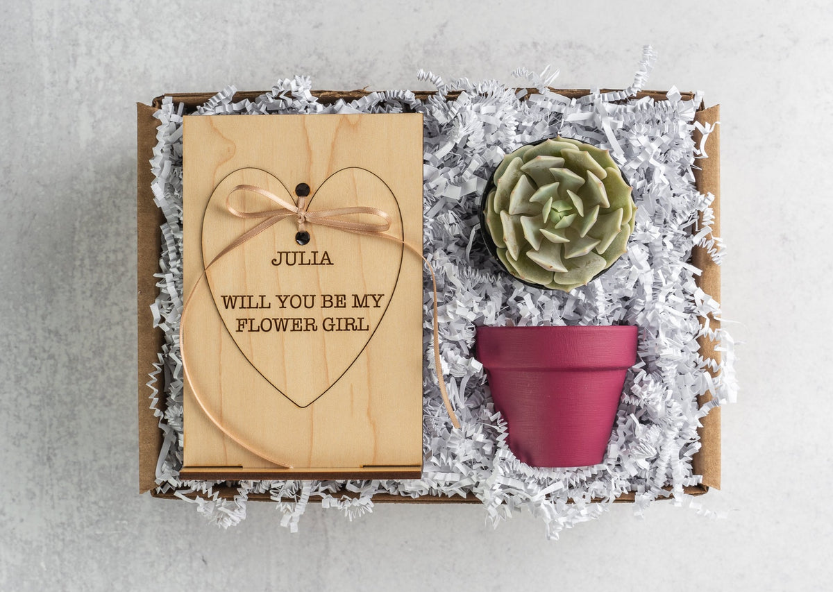 Keepsake Bridesmaid Proposal Gift Box