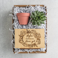 Floral Bridesmaid Proposal Gift Box