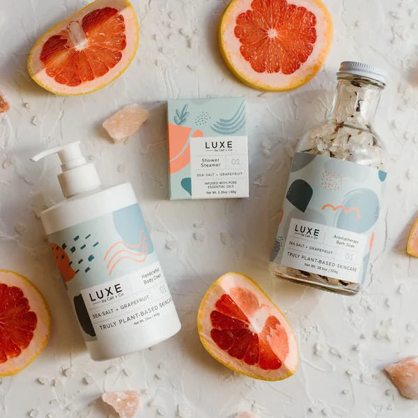 Sea Salt + Grapefruit Aromatherapy Shower Steamer