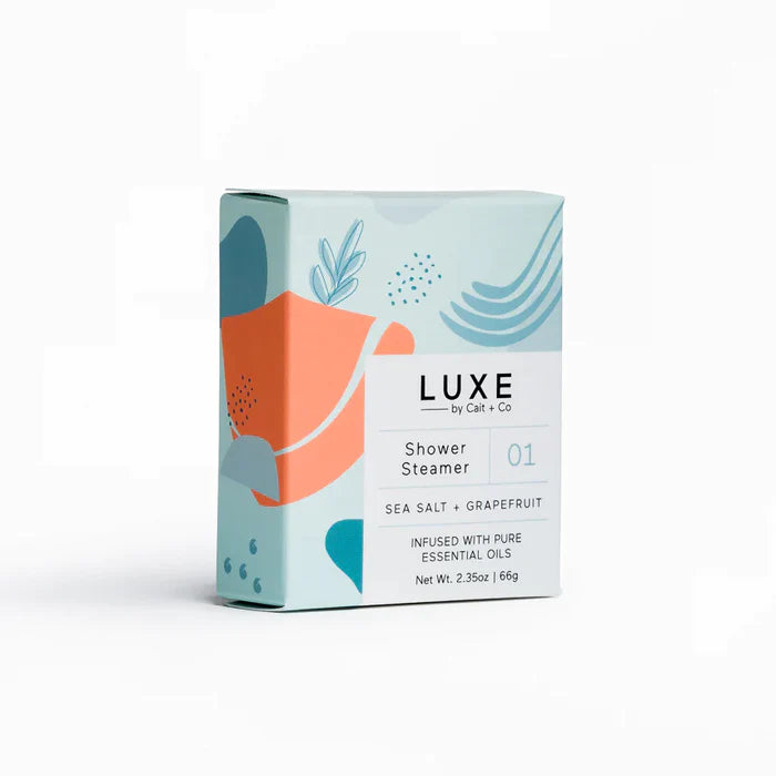 Sea Salt + Grapefruit Aromatherapy Shower Steamer