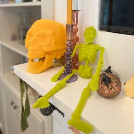 Flocked Skeleton