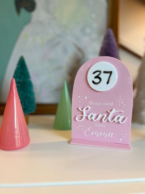 Sleeps Until Santa Visits