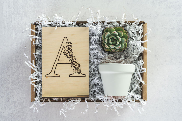Monogram A Gift Box
