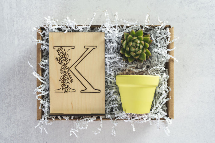 Monogram K Gift Box