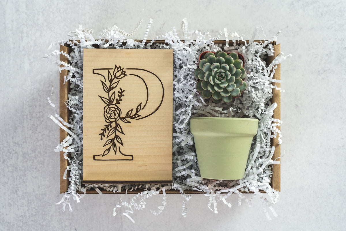 Monogram P Gift Box