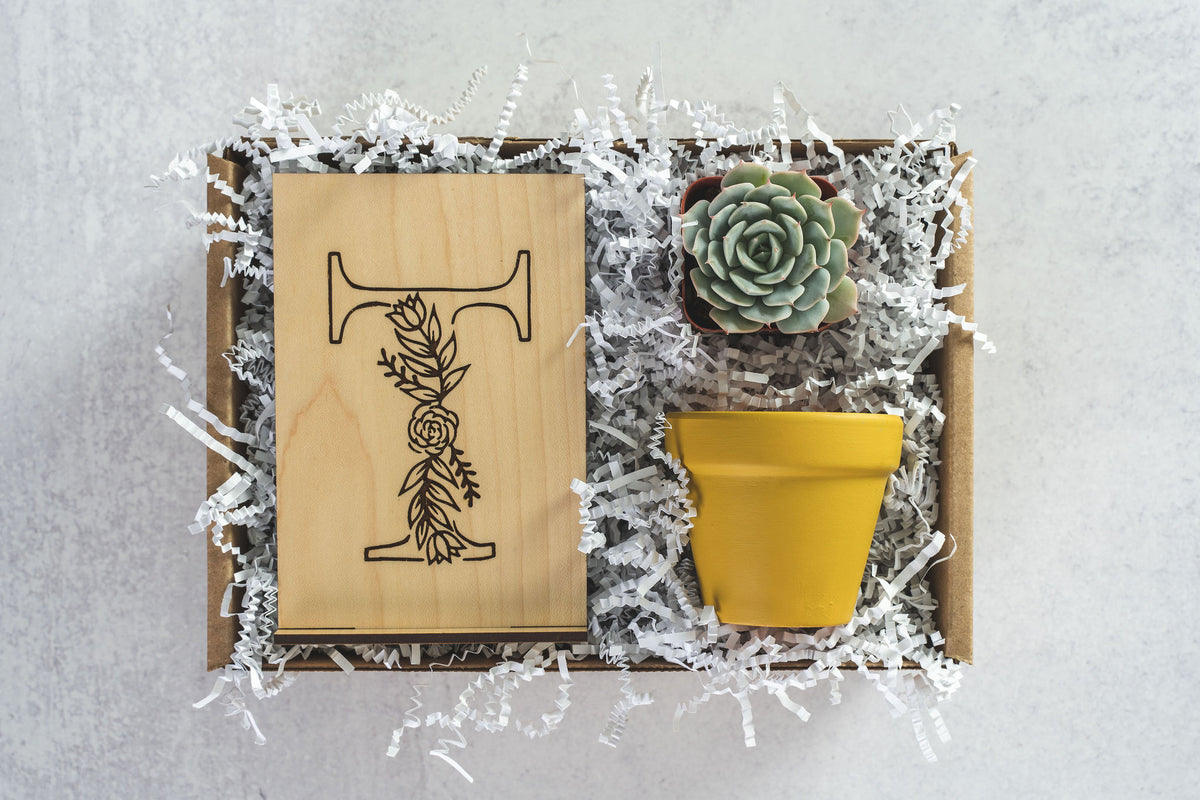 Monogram T Gift Box