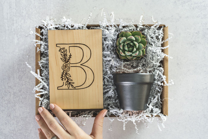Monogram B Gift Box