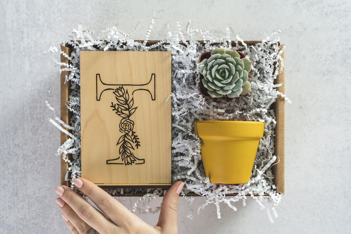 Monogram T Gift Box