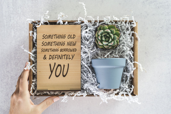 Something Old Something New Gift Box