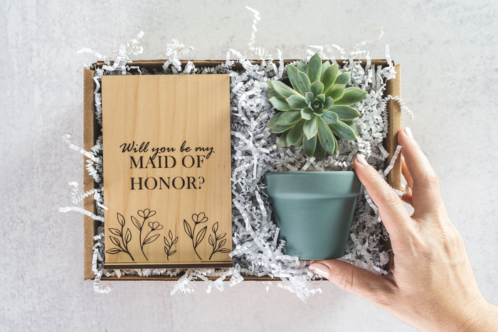 Perfect Maid of Honor Gift Box