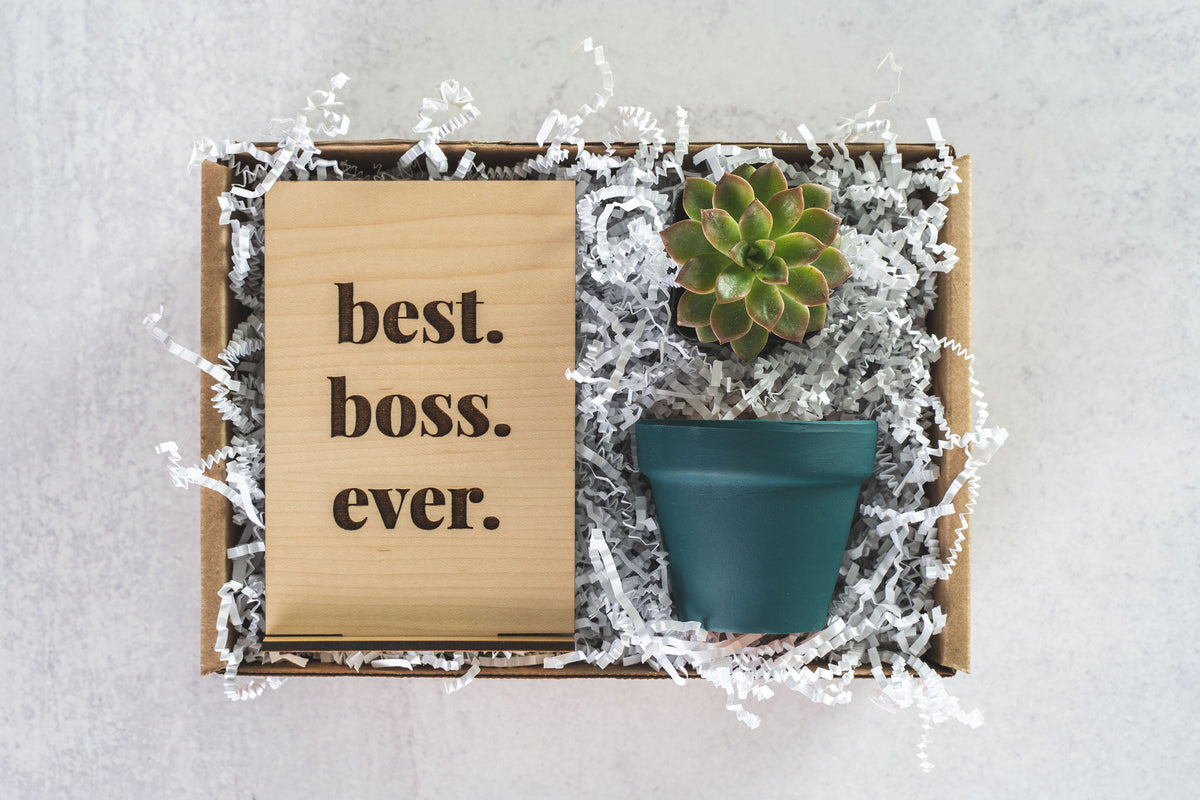 Best Boss Ever Gift Box