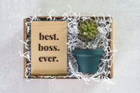 Best Boss Ever Gift Box