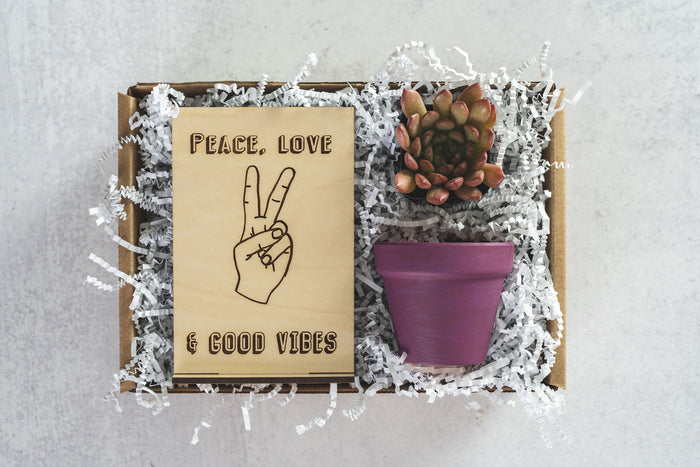 Peace, Love & Good Vibes Gift Box
