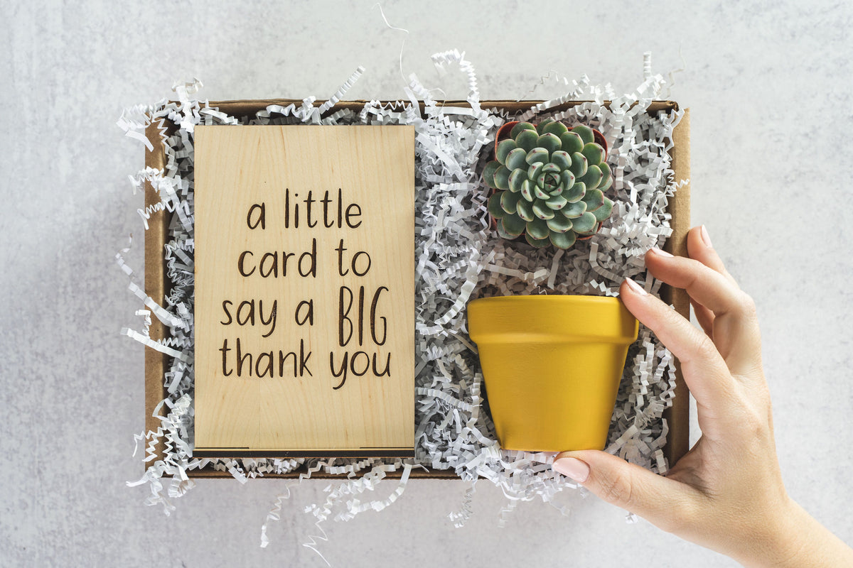 Big Thank You Gift Box