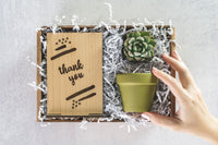 Thank You Abstract Gift Box
