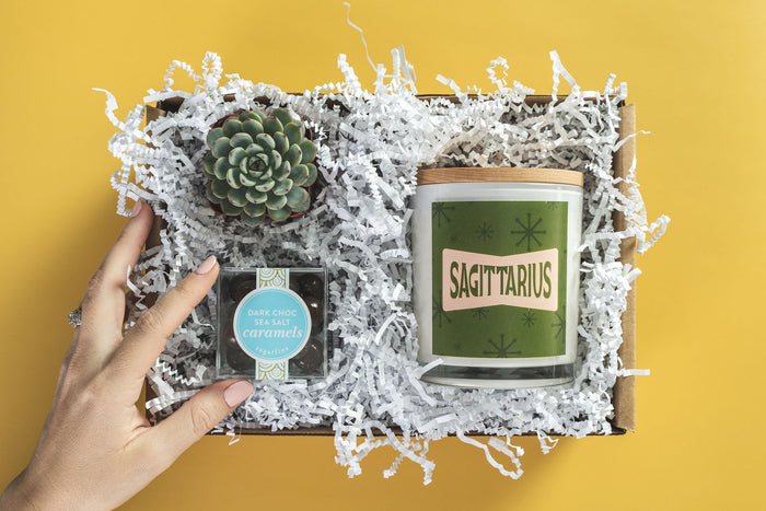 Sagittarius Candle Gift Box