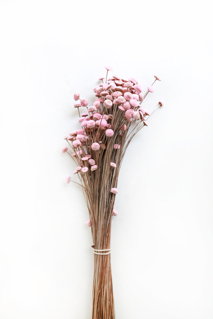 Pink Floral Buttons
