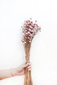 Pink Floral Buttons