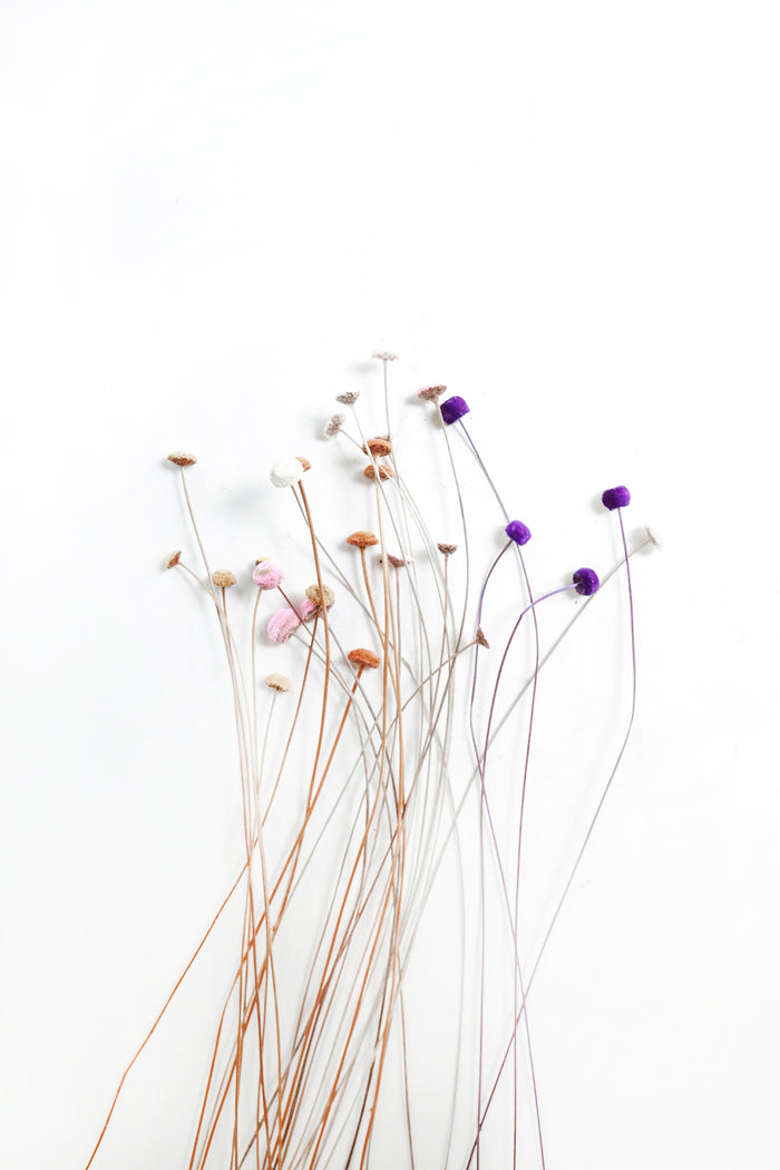Mixed Floral Buttons