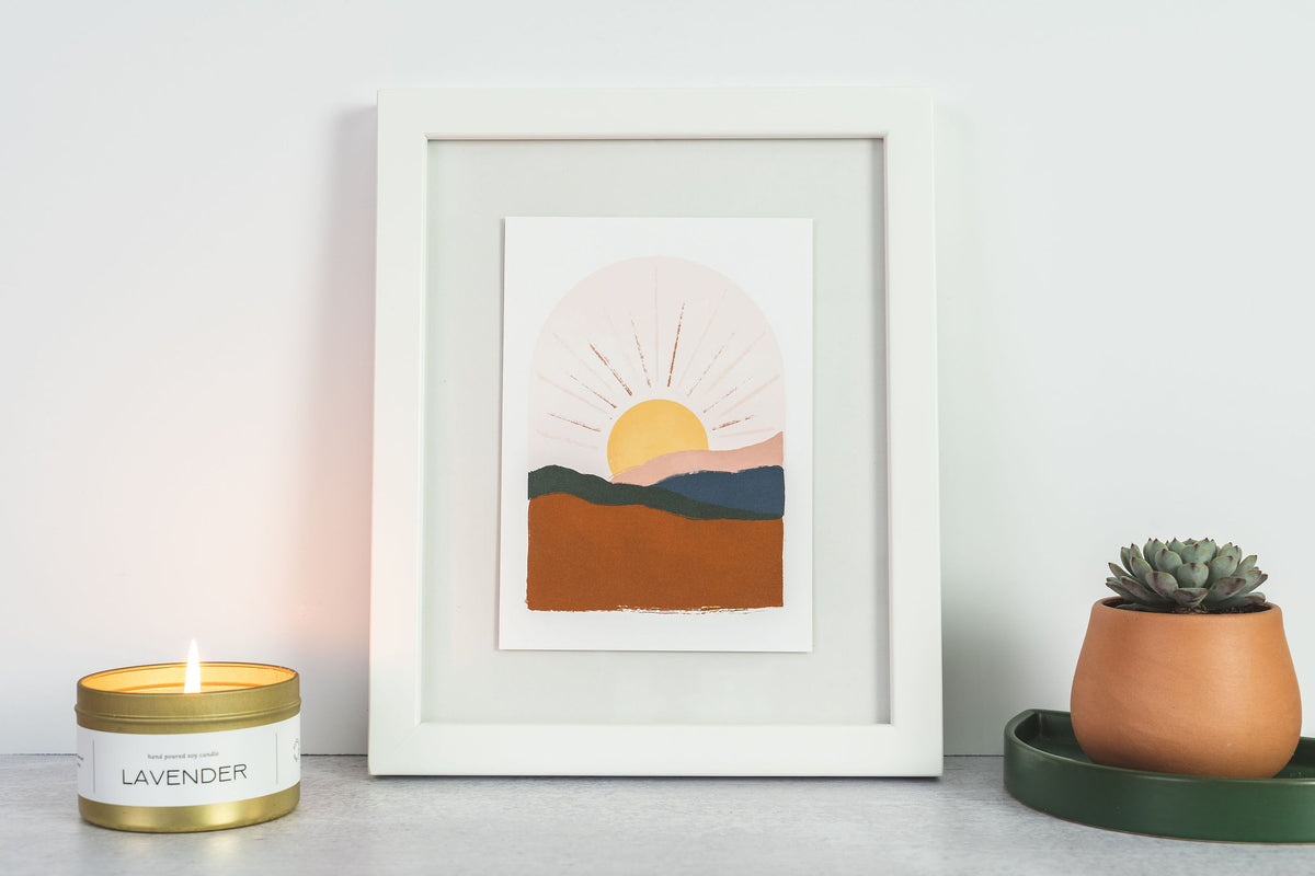 Sunset Art Print