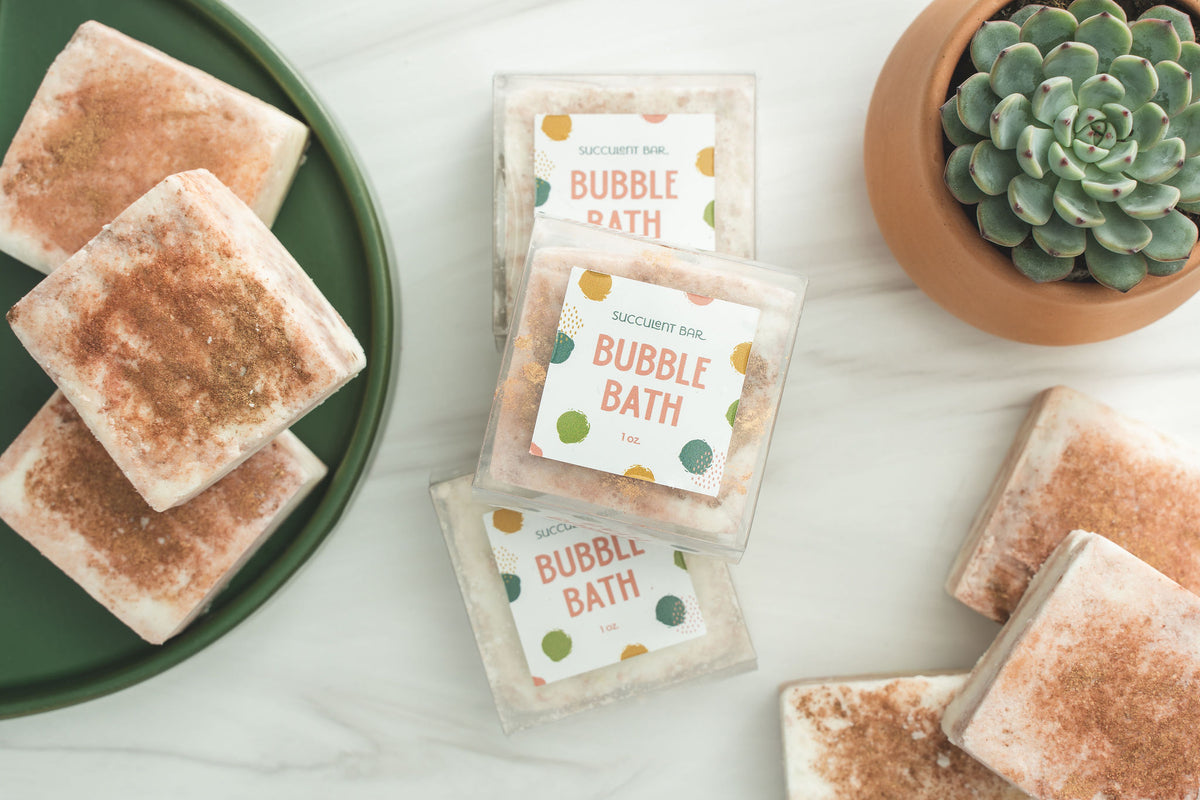 Bubble Bath Cube