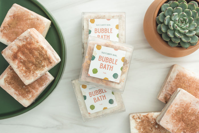Bubble Bath Cube
