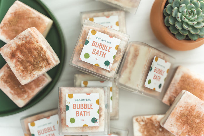 Bubble Bath Cube