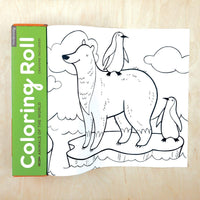 Mudpuppy Coloring Roll