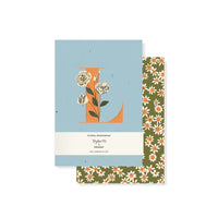 Monogram Floral Notebooks