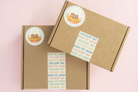 Thank You Abstract Gift Box