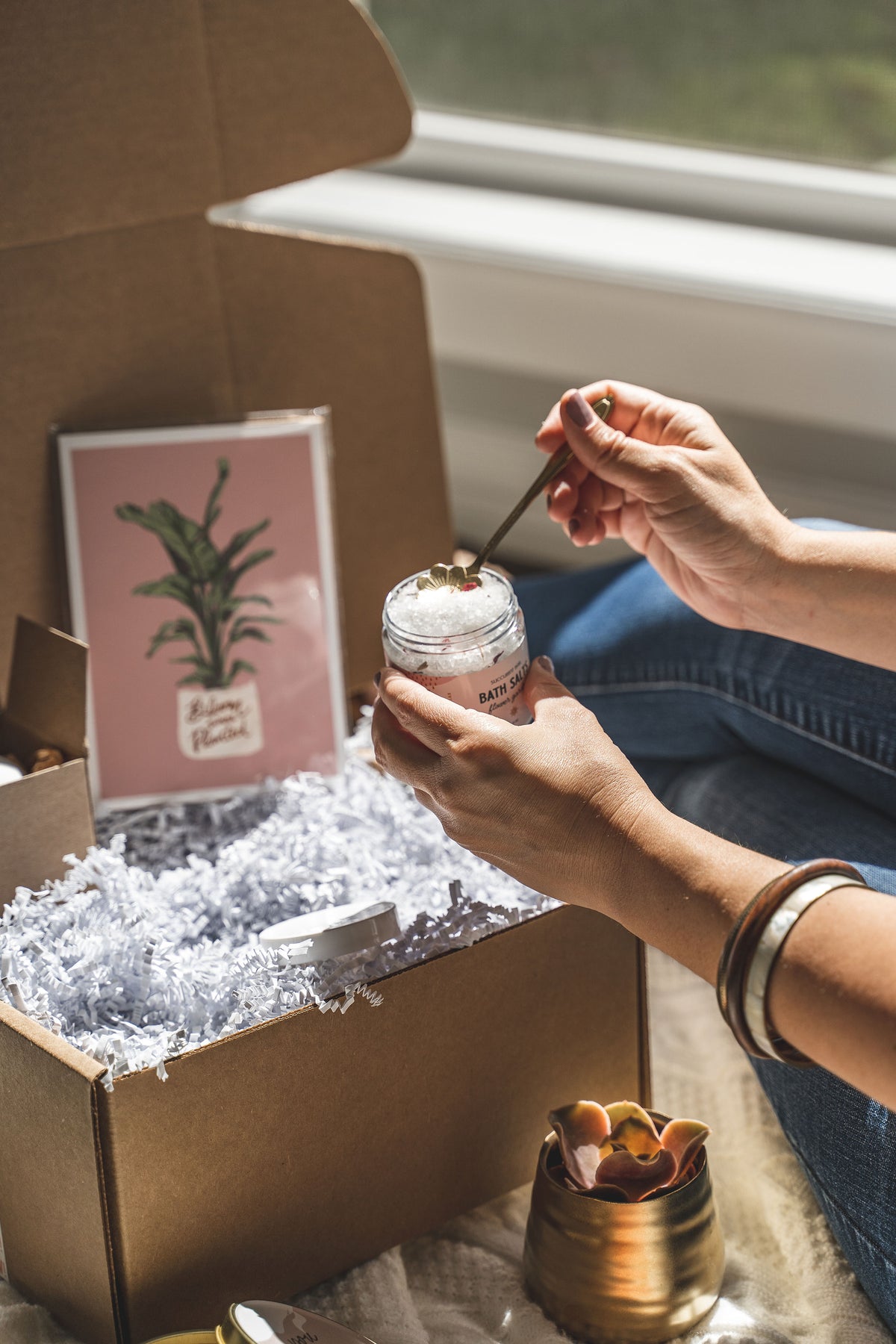 Bath Salt Jar
