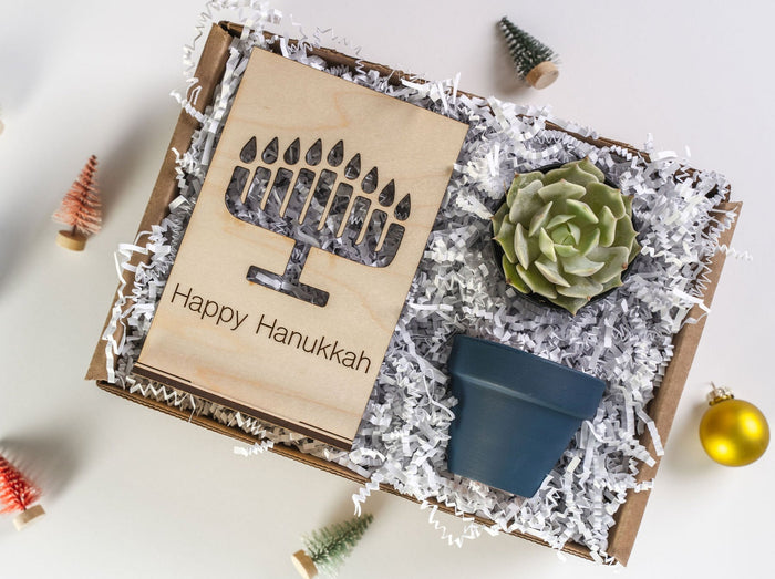 Happy Hanukkah Gift Box