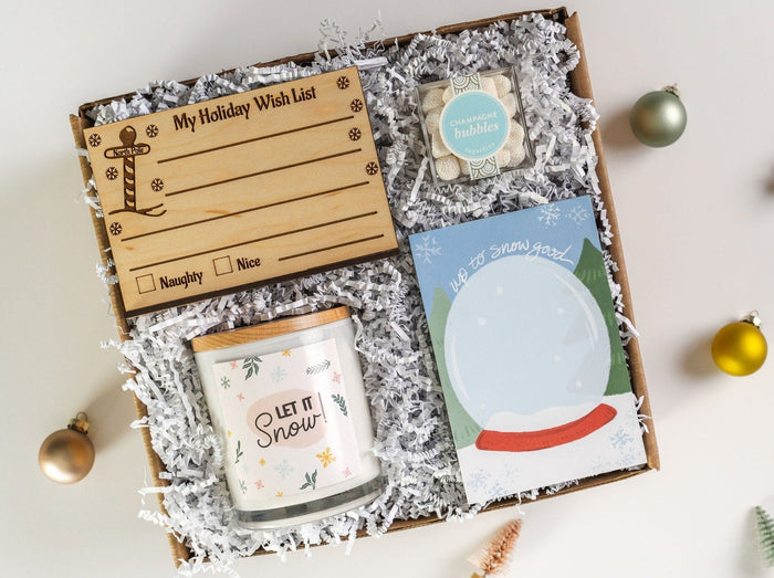 Holiday Wish List Gift Box