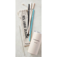 That's All® Silicone Straw Set
