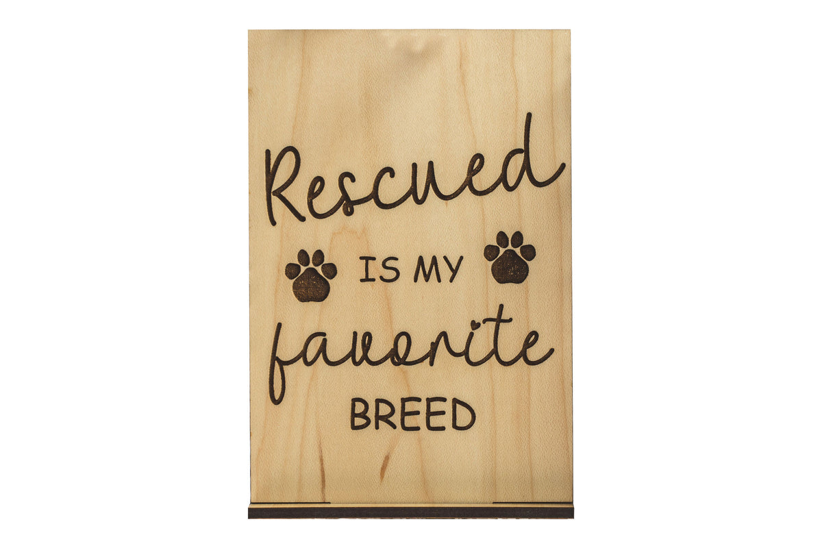 Rescued Wood Card
