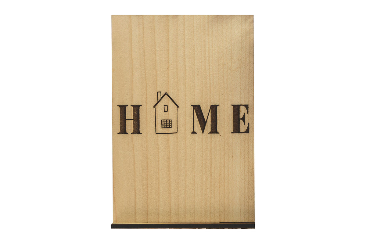 Home Wood Card