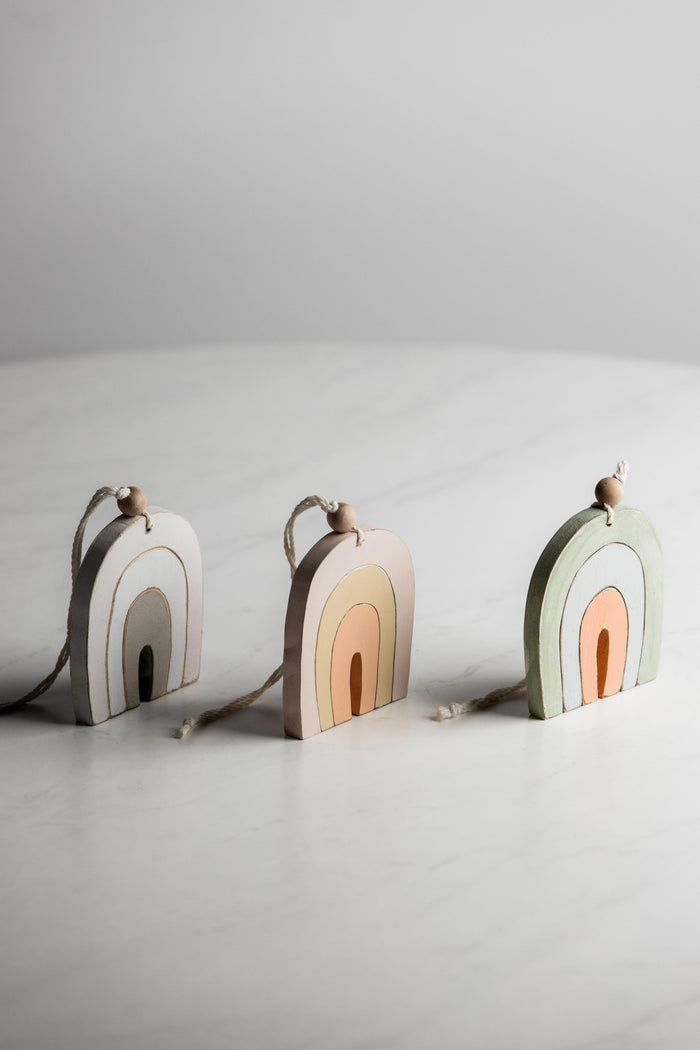 Handmade Wooden Rainbow