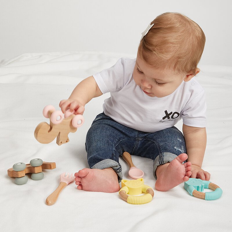 Silicon & Wood Toys