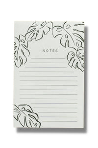 Monstera Notepad