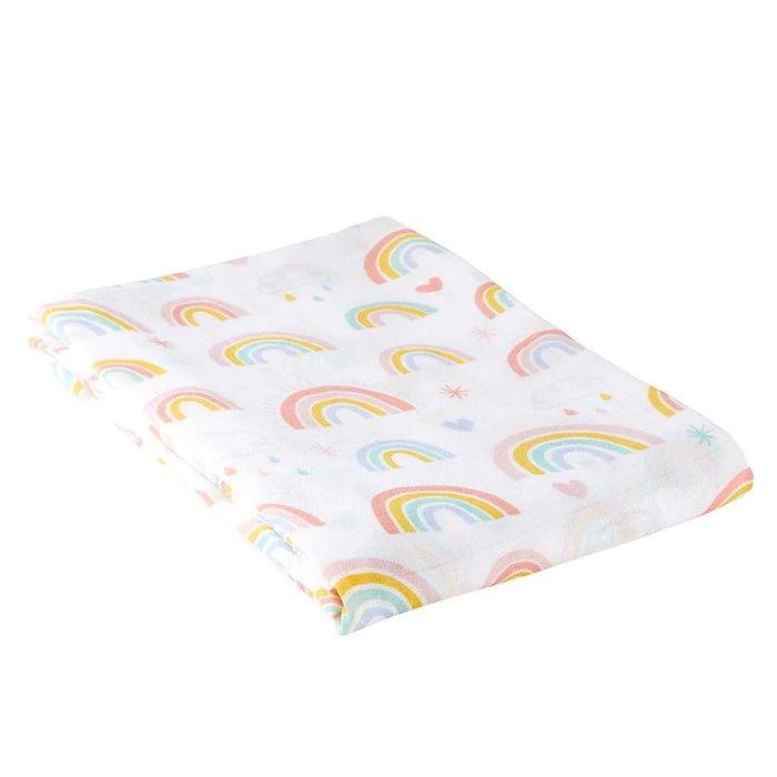 Rainbow Swaddle Blanket