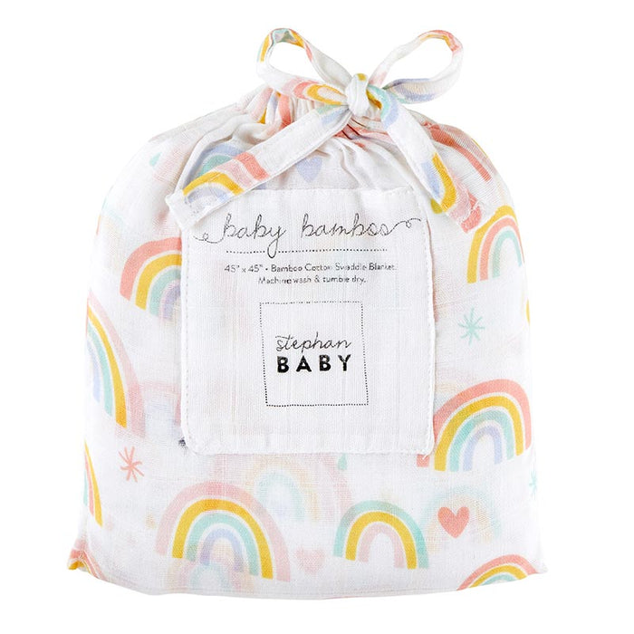 Rainbow Swaddle Blanket